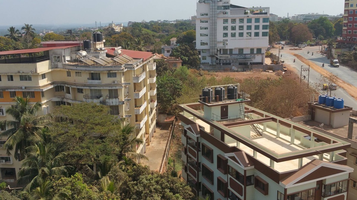 Udupi Apartment | Situated in a Setting of Panoramic and clear over view of the Sun Rise.