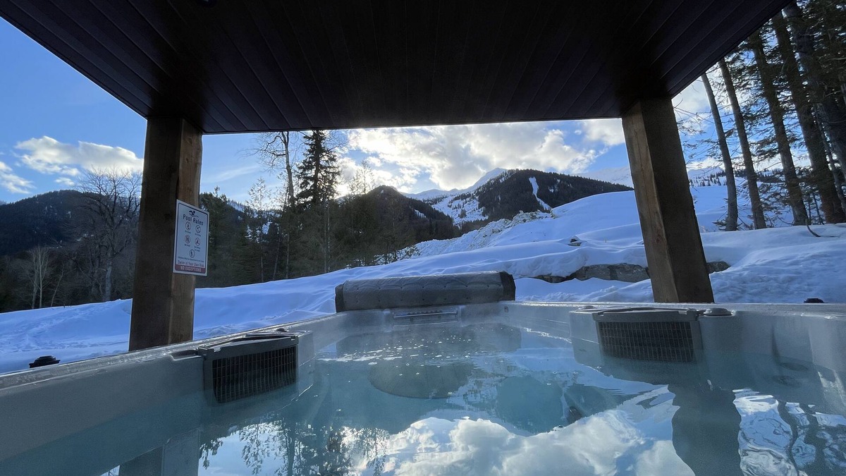 East Kootenay House | Ski-In Chalet at Fernie Alpine Swim Spa & Sauna B