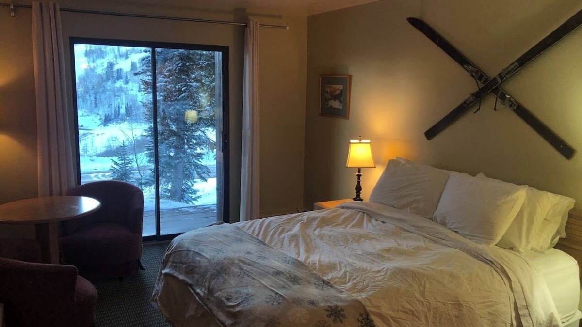 Powder Mountain Cabin | Ski in/out room for one or two at Powder Mountain