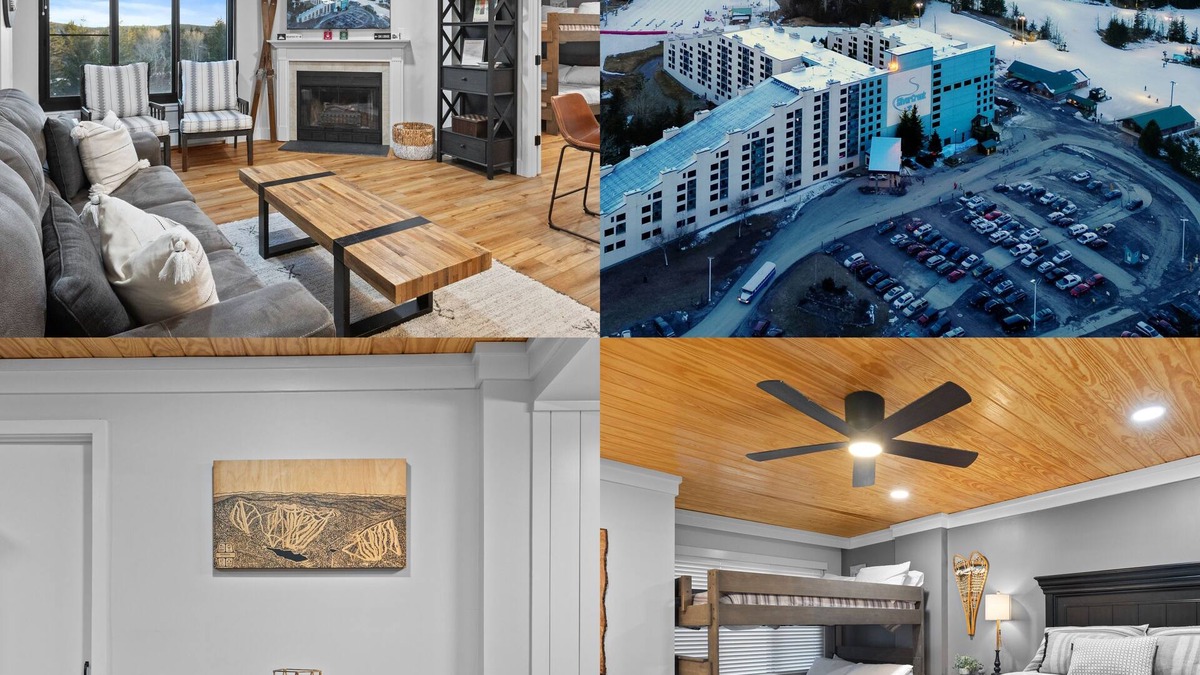 Snowshoe Apartment | Ski In/out, Sleeps 8, Pool, Hot Tub, Snow Tubing!