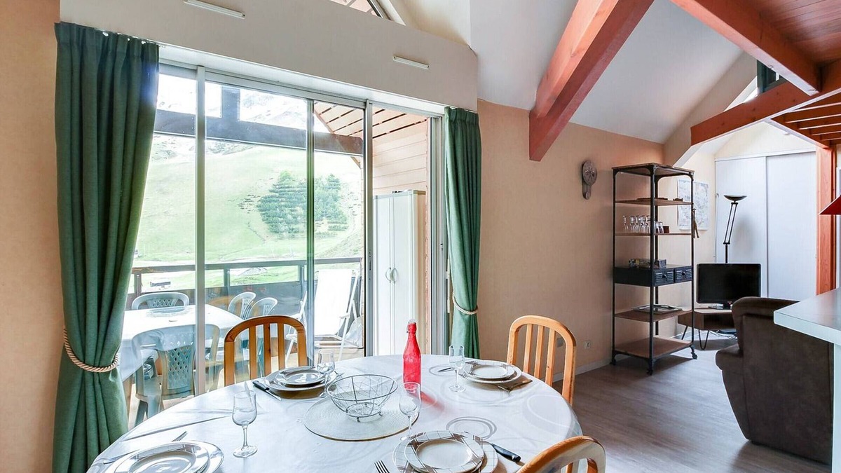 La Mongie Apartment | Ski-In/Ski-Out Duplex, South-Facing Balcony, Sleeps 8, Parking, 2 Bed, 2 Bath