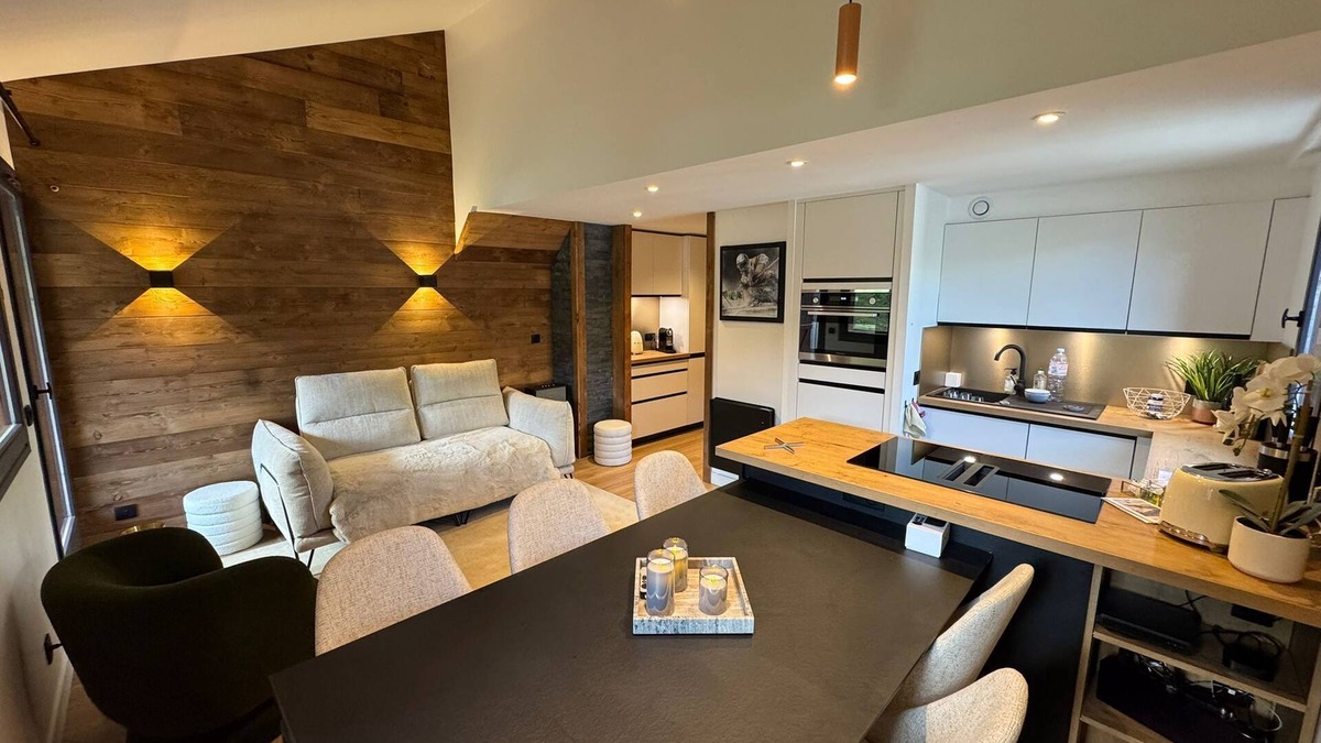 Tignes le Lac Apartment | Ski-in ski-out garage superb Duplex view 8 people bright 3 bedrooms 2 bathrooms