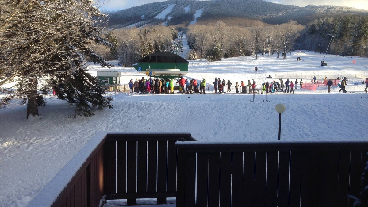 East Burke Condo | Ski In Ski Out Spacious Family Condo Steps From Lift and Base Lodge
