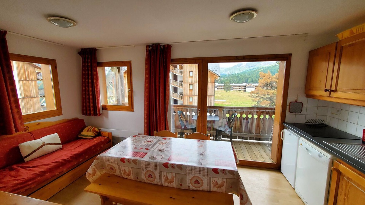 Le Devoluy Apartment | Ski in winter, hike in summer in Superdevoluy for 4/6 people