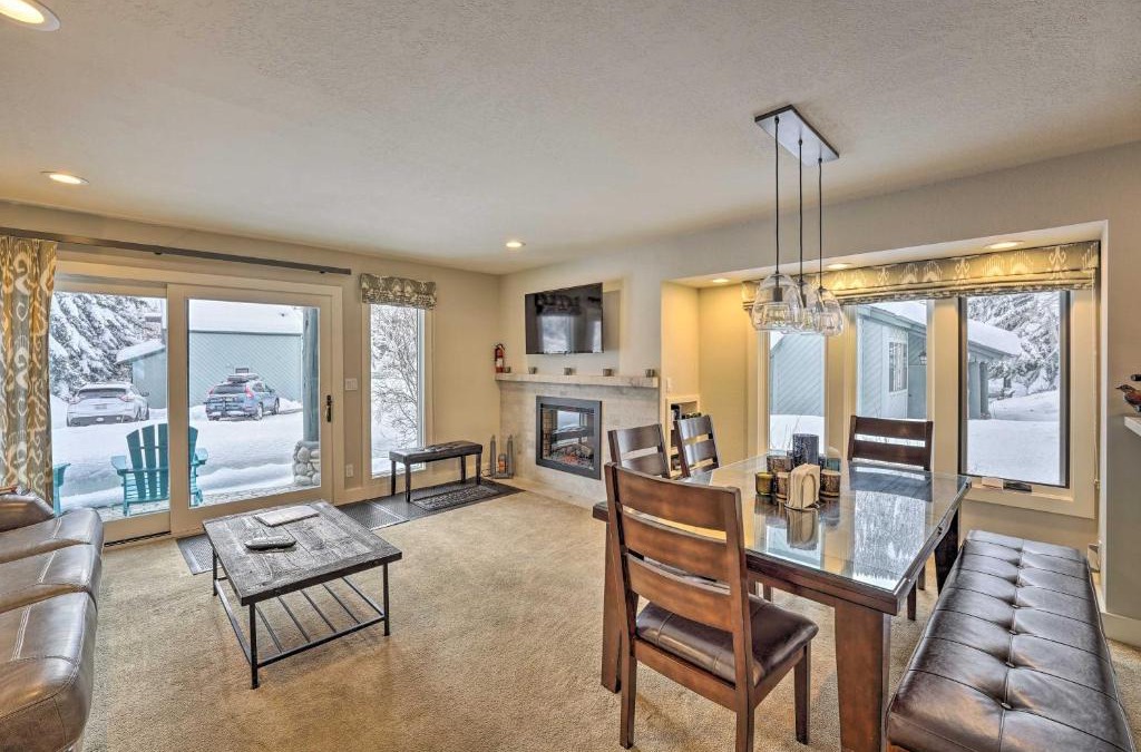Warm Springs Apartment | Ski-InandOut Sun Valley Condo First-Floor Unit!