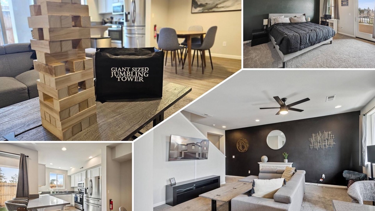 Northwest Reno House | Ski & Relax: Updated Townhome Near Downtown, Casinos & Board Games!