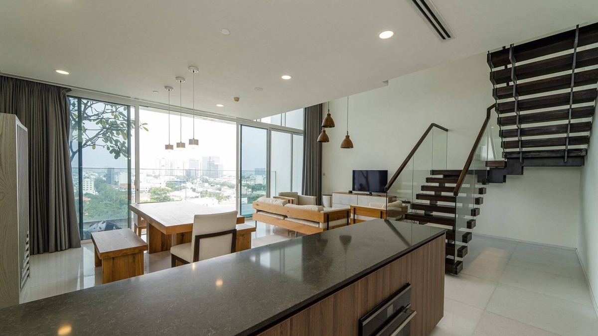 District 3 Apartment | SKY VILLAS - Centre Saigon- Mordern & Fancy DUPLEX