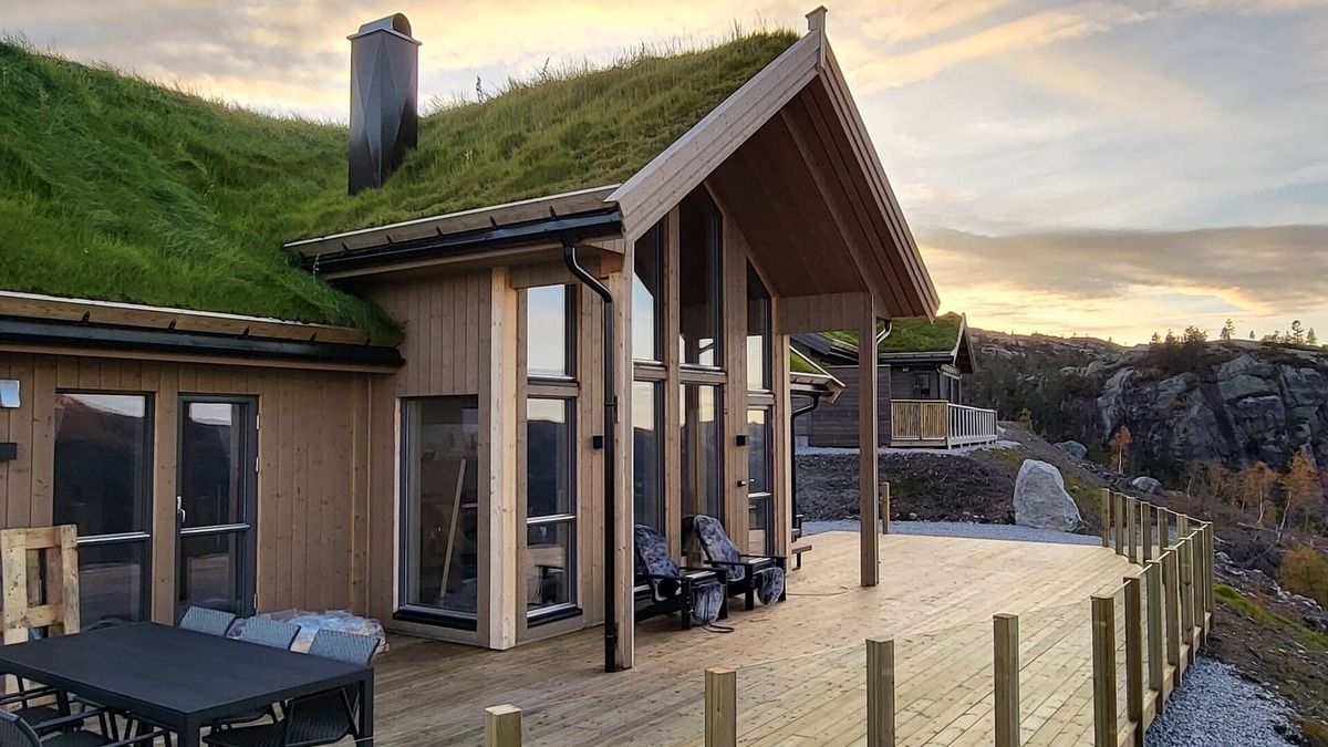 Kviteseid House | Skyhytte Vradal, Bergpanorama und Seeblick - Erholung - Wandern - Skipiste