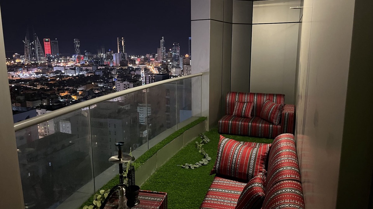 Qudaibiya Condo | Skyline view