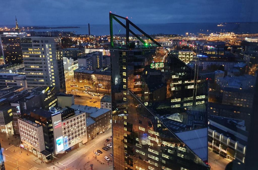 Maakri Apartment | Skyview Suite - Breathtaking Views From Bed and From Jacuzzi. City Center Skyscraper Upper Floors