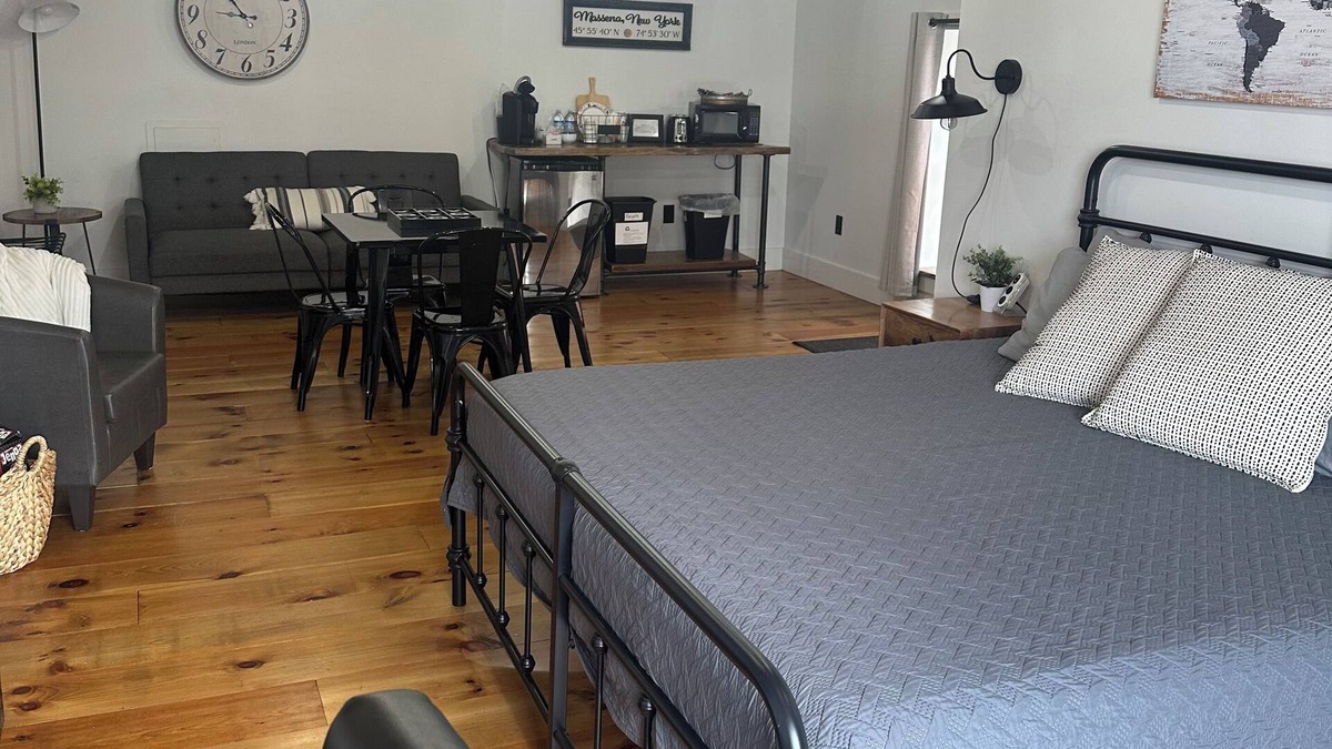 Massena Apartment | Sleep at Simplicity - Downtown Loft & Boutique