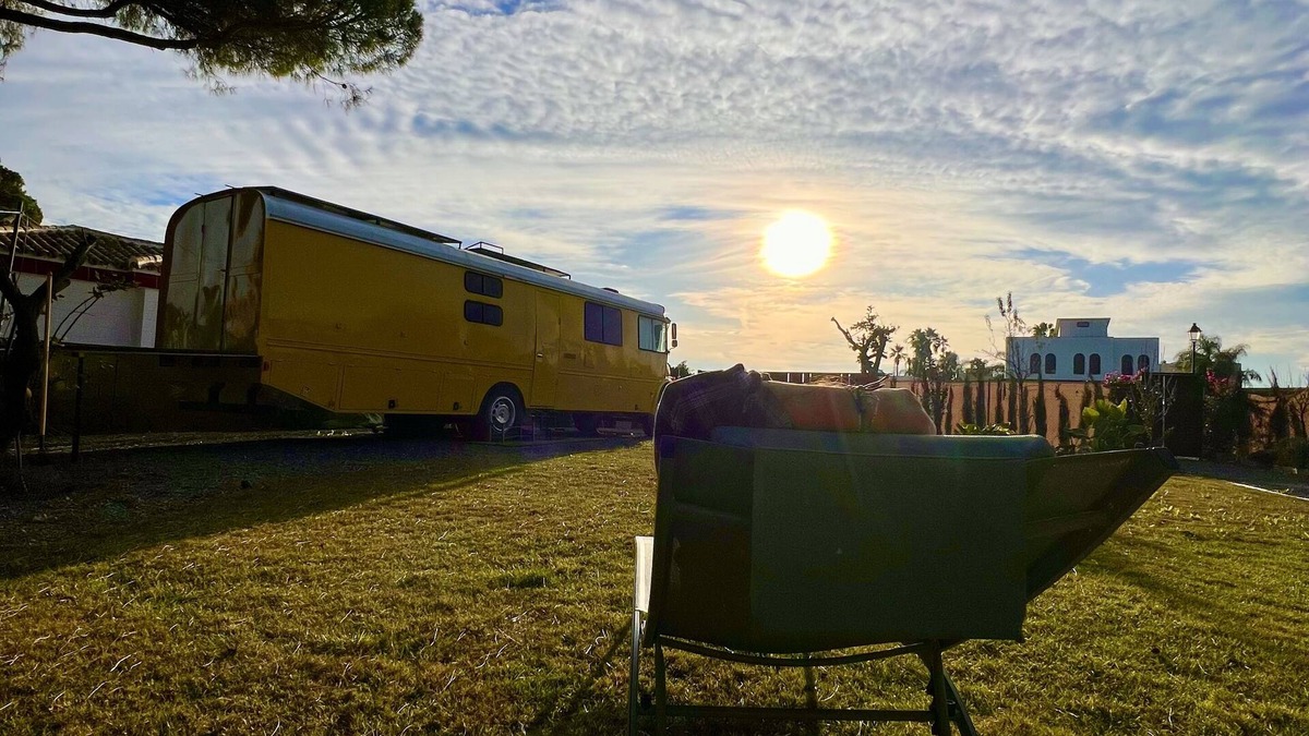 Bollullos de la Mitacion House | Sleeping in the Historic Bus 15 minutes from Seville surrounded by nature