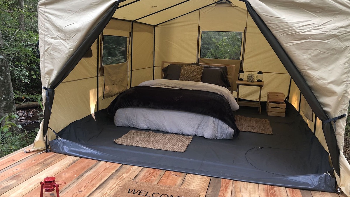 Ashland RV Rental | Sleep where the Shine was made - Enitachopco Creek. Our most requested site!