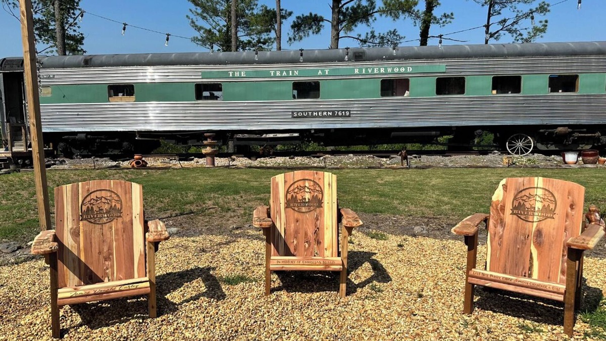 Sayre Cabin | Sleeper Train Car on the River! Campground Type Property. 100 acres!
