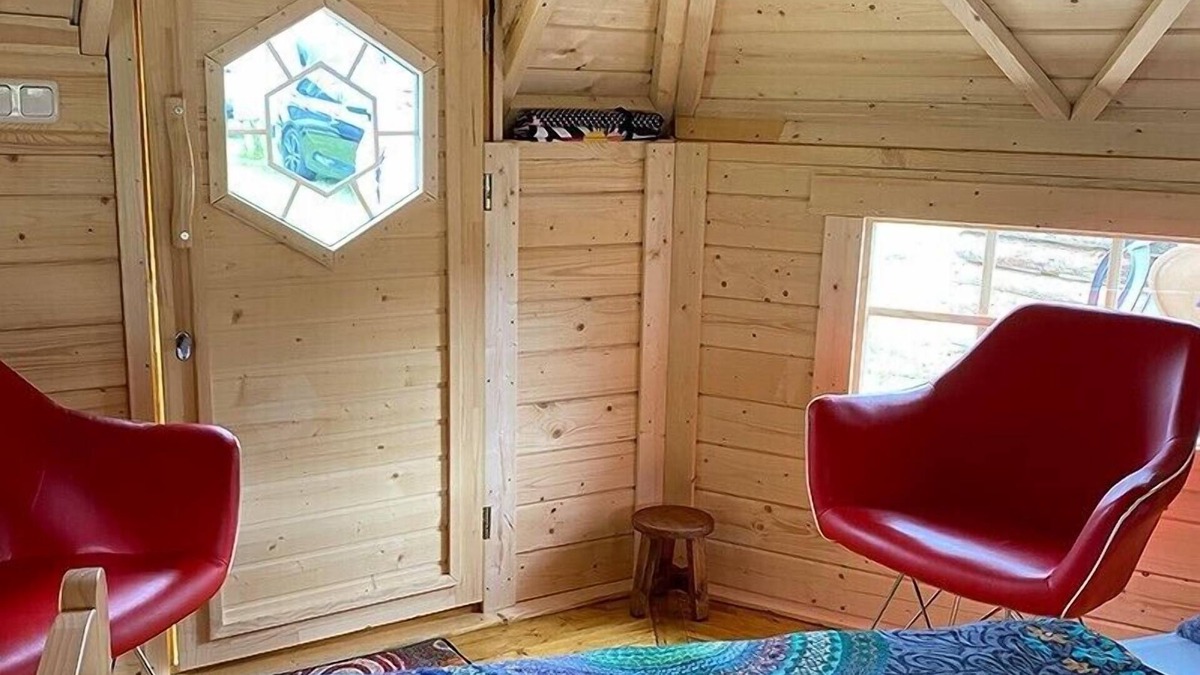 Wahlhausen Apartment | Sleeping hut, hexagonal cottage, 1 bedroom, max. 2 persons