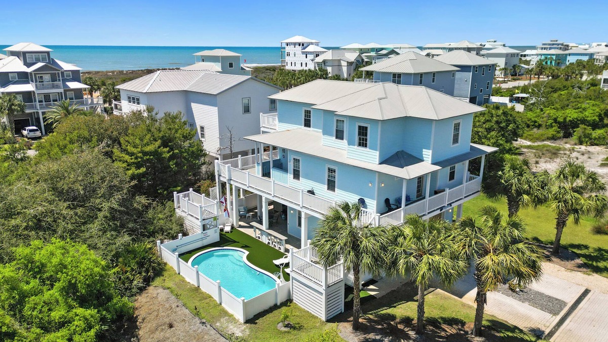 Seagrass House | Sleeps 15 | Pool | Gulf & Bay Views | Beach Access