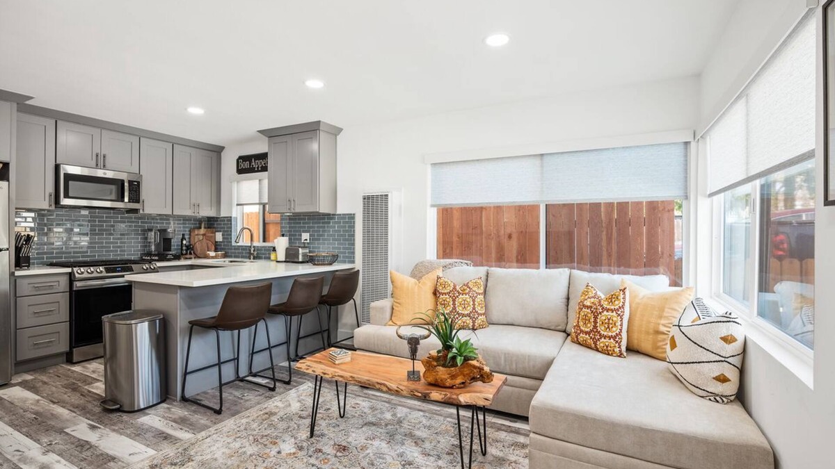 Capistrano Beach House | Sleeps 4 by the beach. Horseshoe and fire pit in private yard.