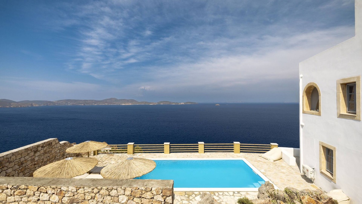 Sapsila Villa | Slow Luxury Patmos Villa with incredible panorama and seaview