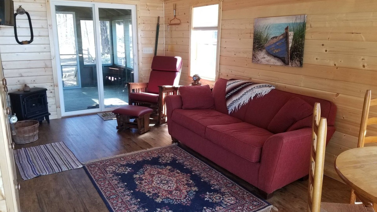 Stone Lake Cabin | Small cabin on Musky Bay, Lac Court Oreilles 14 miles south of Hayward WI