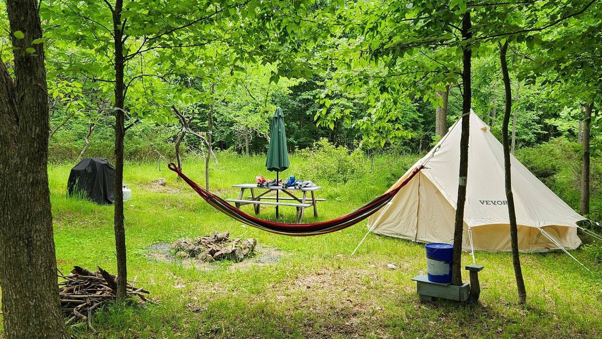 Frontenac RV Rental | Small family & pet friendly campground. Easy access to many public beaches.
