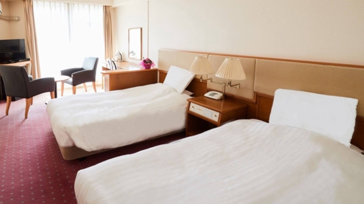 Hitachinaka Hotel | Smoking Twin Room Free breakfast buffet with ab/Hitachinaka Ibaraki