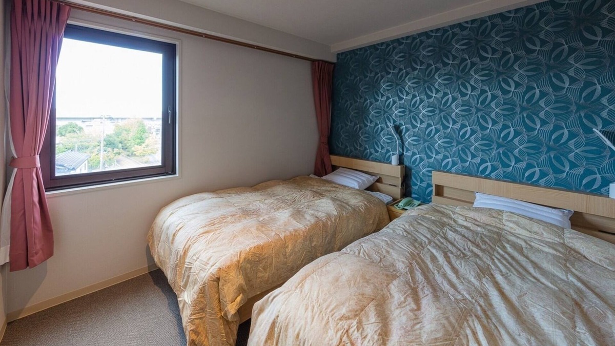 Ishikawa Prefecture Hotel | Smoking Twin room Standard plan 3 minutes walk/Hakusan Ishikawa