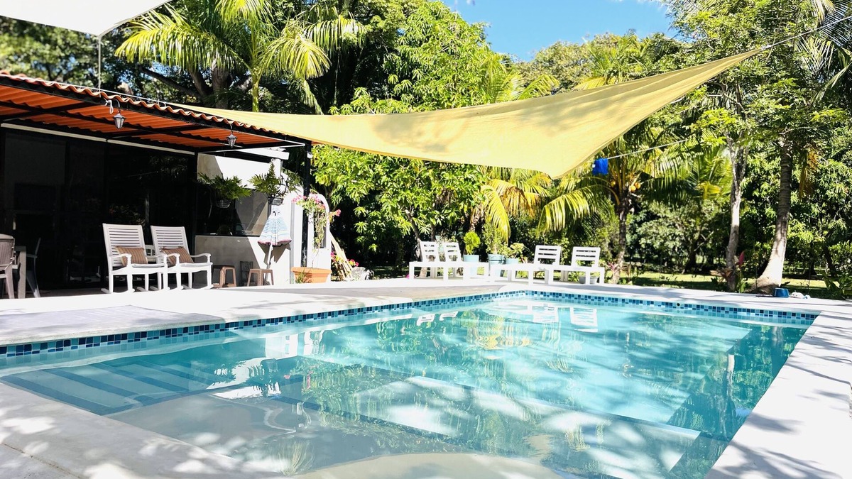 Los Cobanos House | Snorkel beach, kayak and paddle board on white sand paradisiacal beach just 2min