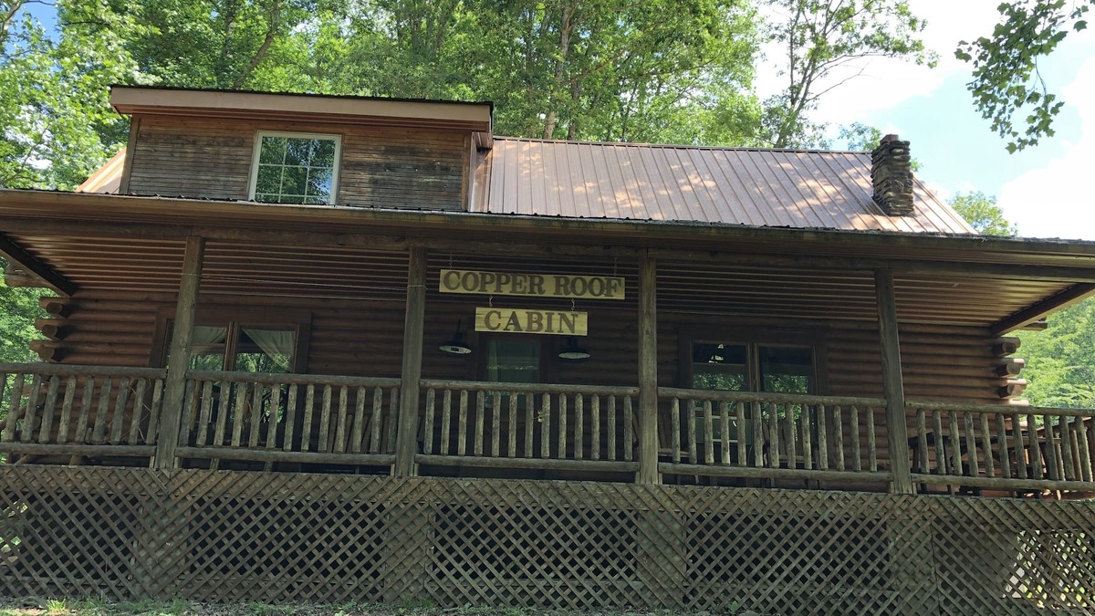 Webster Springs Cabin | Snuggled in the mountains of Bergoo, the Copper Roof Cabin awaits your visit.