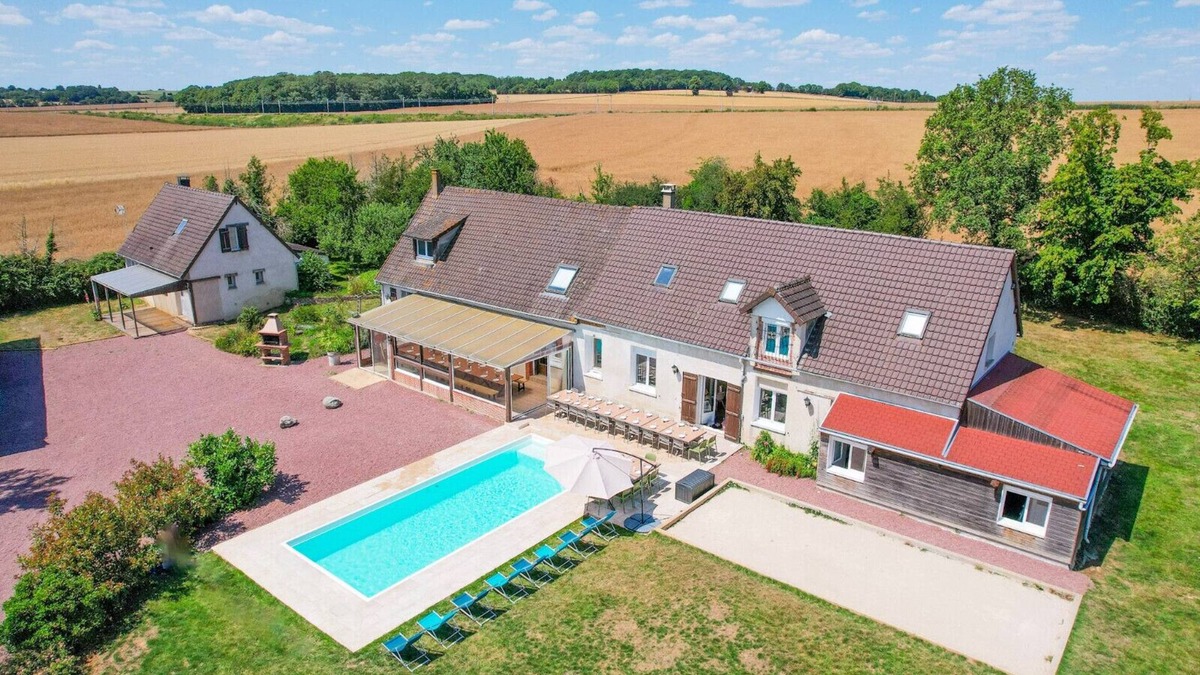 Le Poislay Villa | So Villa Le Tertre (41) - Heated pool - Nordic bath - 1h35 Paris - 44 p.