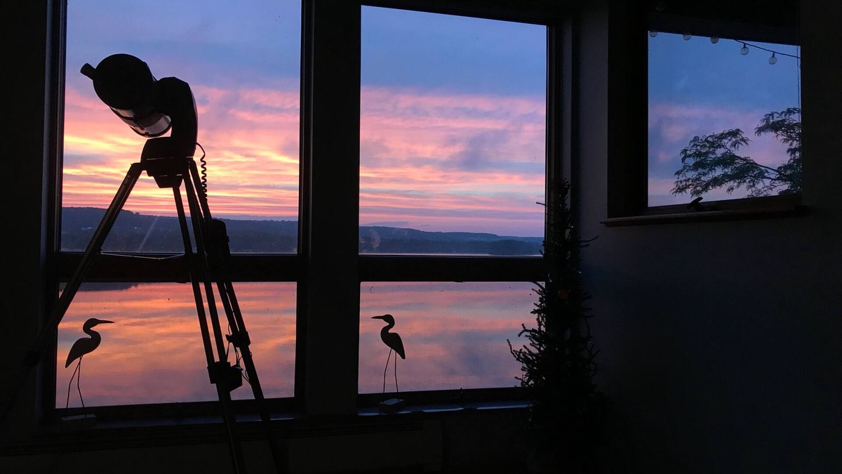 Bradford House | Soak in the sunset and celebrate the beauty of any season on the lake!