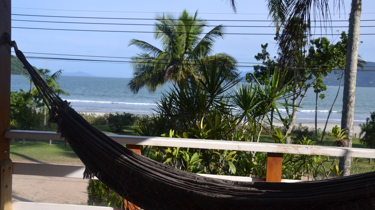 Lagoinha House | Sobrado foot in the sand, overlooking 180 the beach, balcony, 6 bedrooms and 3 bathrooms