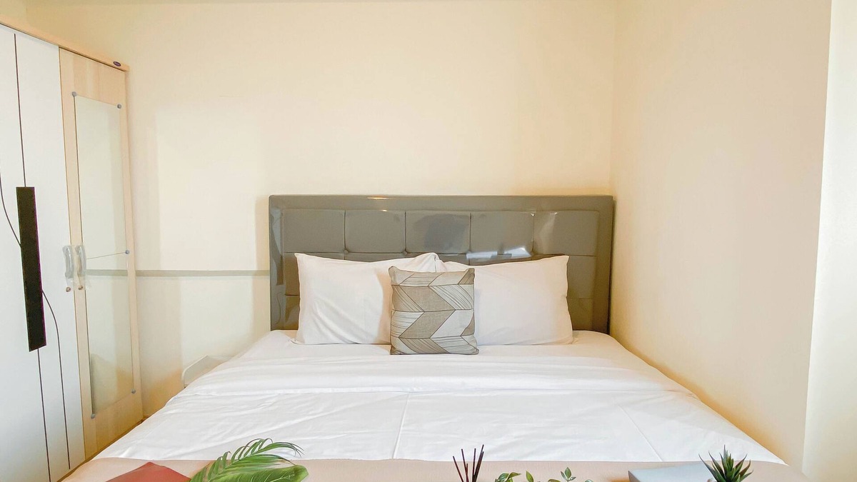 Cikarang Apartment | Soft Scandinavian 3Br At Meikarta Apartment