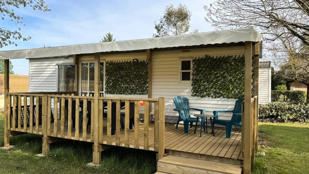 Puybrun House | SOLE CAMPING * - Mobil home Roller 3 rooms 5 people