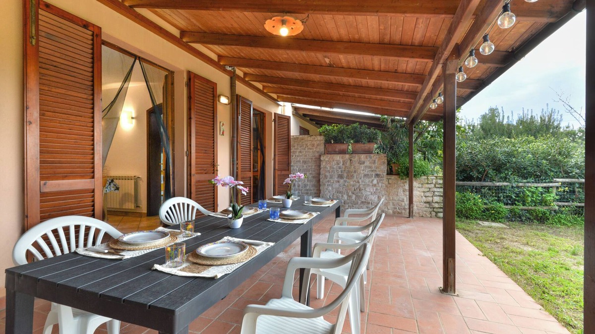 Capoliveri House | Sole d'Oro House with Panoramic Sea + Parking