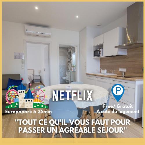 Friesenheim Apartment | Sollaris Appartements RDC à 11km de Europa-Park