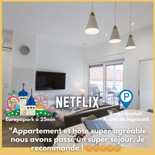 Friesenheim Apartment | Sollaris Appartements 3P 1ère étage à 11km d'Europa-Park