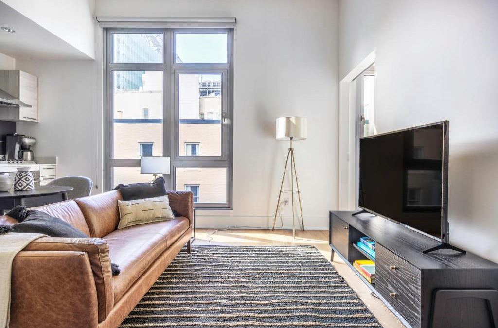 Mid-Market Apartment | Soma 1BR w Parking BBQ Lounge nr BART SFO-415