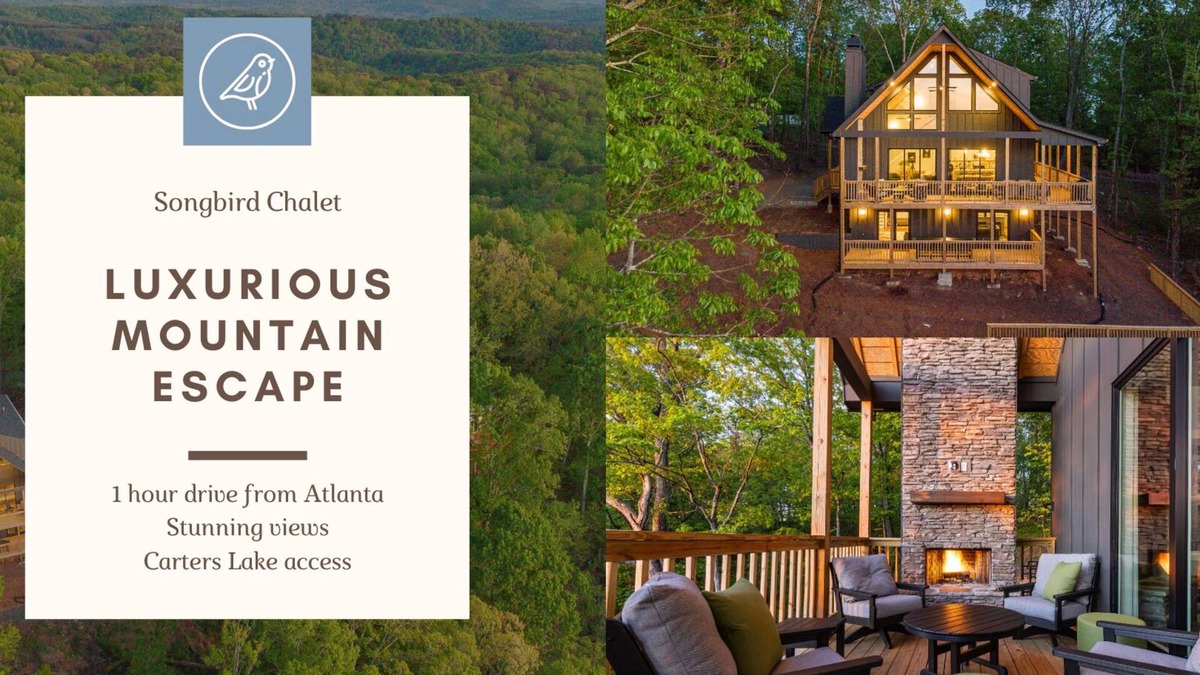 Ranger Cabin | Songbird Chalet Luxe Mountain Retreat with Views and Game Room