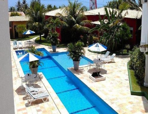 Barra de Tabatinga Apartment | Sonia Flats Arituba Tropical - Flat vista mar em frente à Praia de Camurupim