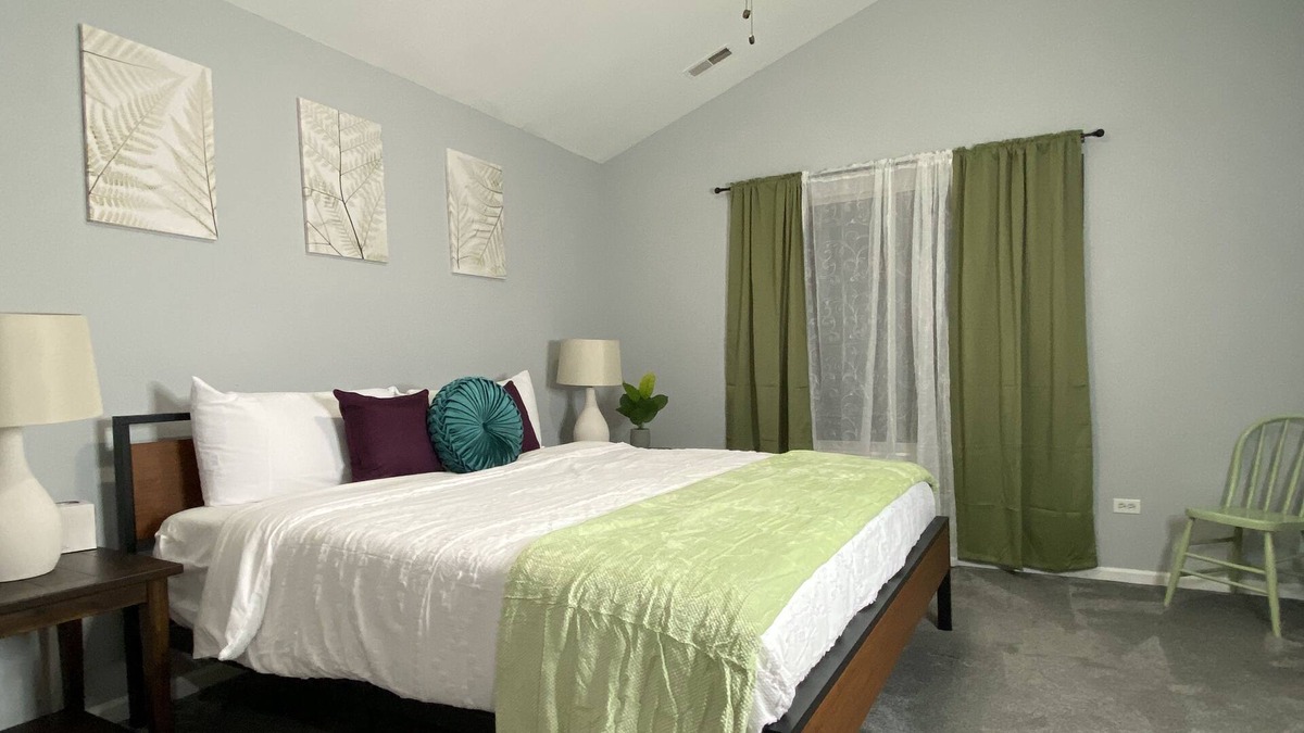 Oswego House | Sophisticated Town home w/ King Beds and Fenced Yard
