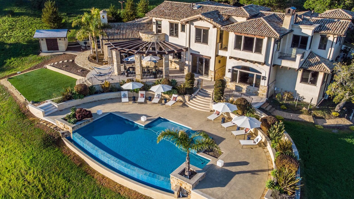 Soquel Villa | Soquel Villa - 180 views of Monterey Bay w/infinity pool, spa & movie theater