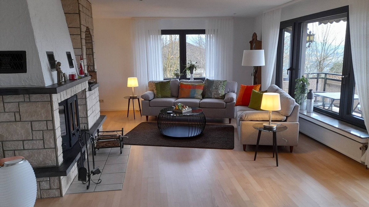 Amecke House | Sorpesee vacation home by the lake with outdoor and indoor fireplace in Sauerland