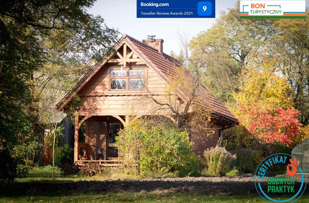 gmina Łapy House | Sosnowy domek w rezerwacie nad Narwią