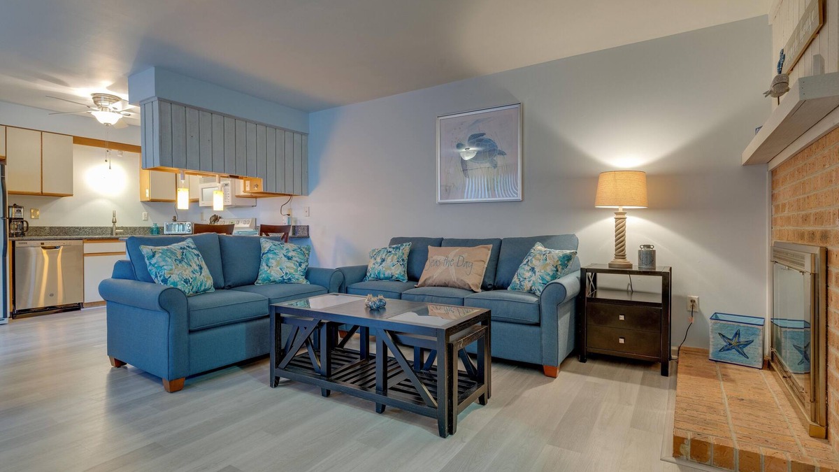 Kitty Hawk Condo | Sound side OBX Garden Condo no stairs, pool -Come enjoy the Fall at the beach!