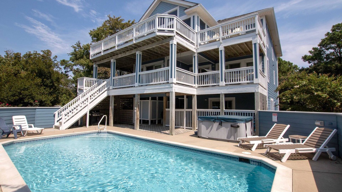 Monteray Shores House | Soundfront, Private Pool, Pier, Pool table, MS18, Eventide
