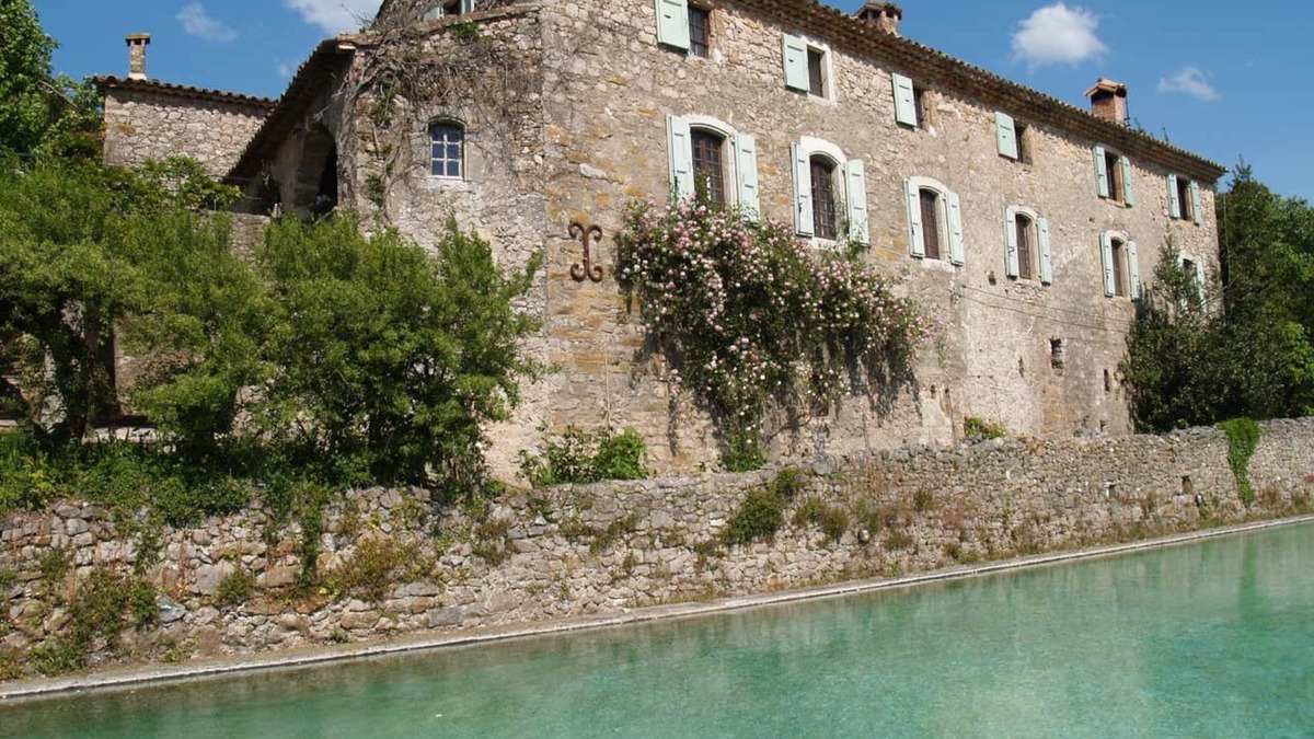 Monoblet House | South of France (Cévennes),a 16th Century hamlet surrounded by rolling countryside, property of 32ha crossed by a river, swimming pool, tennis