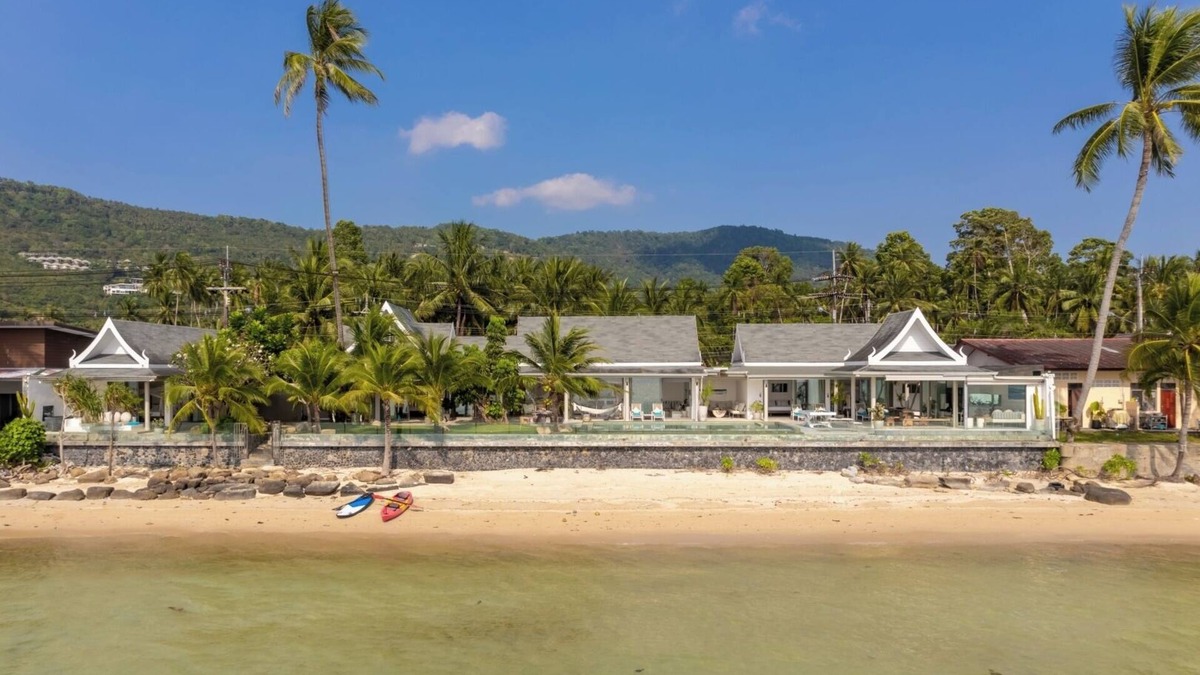 Na Thon Villa | Spacious 6-bedroom Beachside Villa in Wonderful Koh Samui with Stunning Views