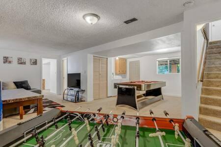 Southeast Colorado Springs Apartment | Space Base Near Airport BBQ Game Room