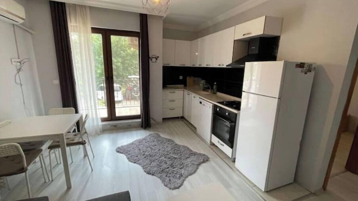 Gokceada Apartment | Spacious 1+1 in the center opposite Bim