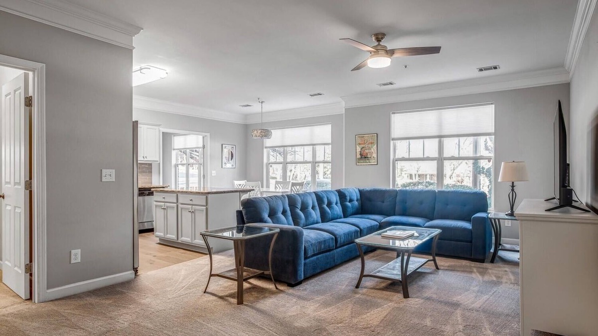 Historic Waverly Apartment | Spacious 1 Bedroom with Pool, Gym and Private Patio in 12 South/Melrose